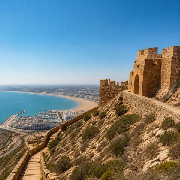 The Agadir Oufella kasbah, Agadir