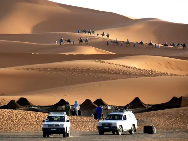 The desert by 4x4, Merzouga & Erfoud