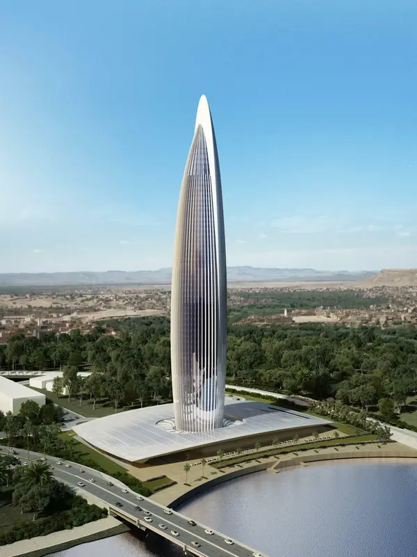The Mohammed VI Tower, Rabat
